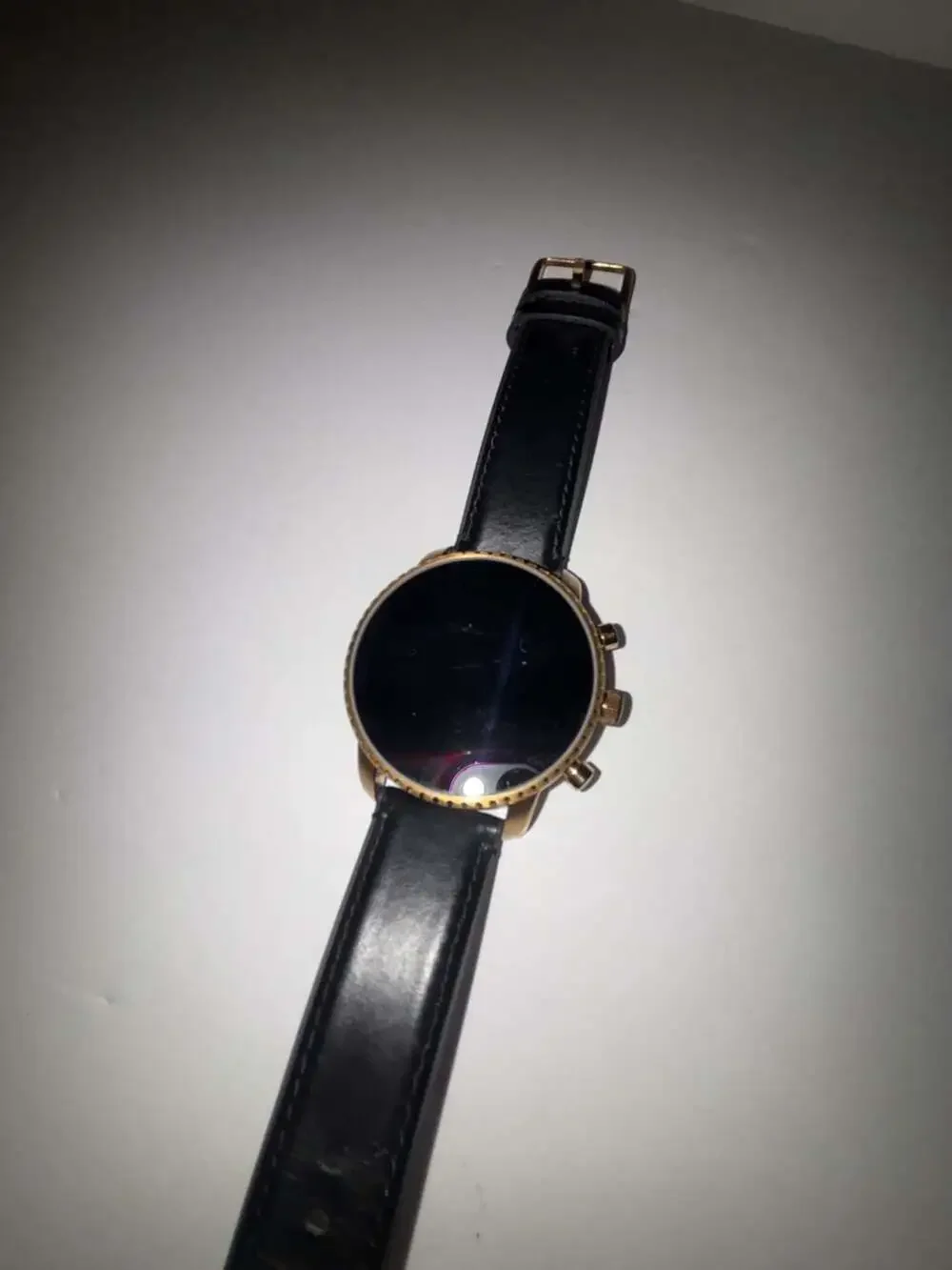 Fossil Q Explorist Gen 3 Smartwatch with Black Leather Band